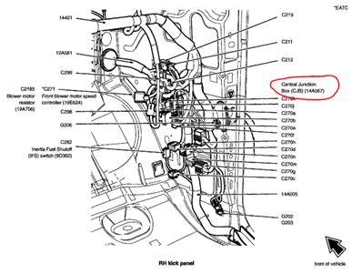 04 f150 central junction box pin 14|ford central junction box diagram.